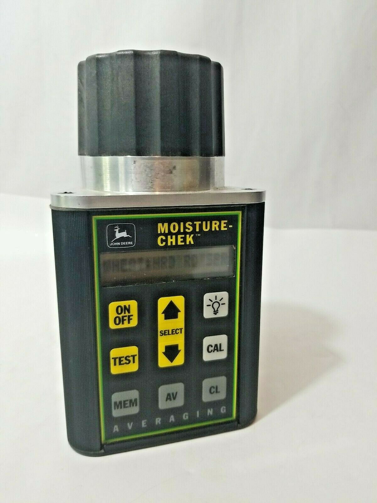 John Deere Moisture Chek Grain Tester SW16060 With Case and Manual